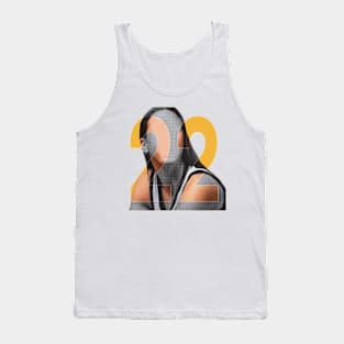 Iowa Basketball Star Number 22 Silhouette Caitlin Clark Jersey Number BASKETBALL-15 Tank Top